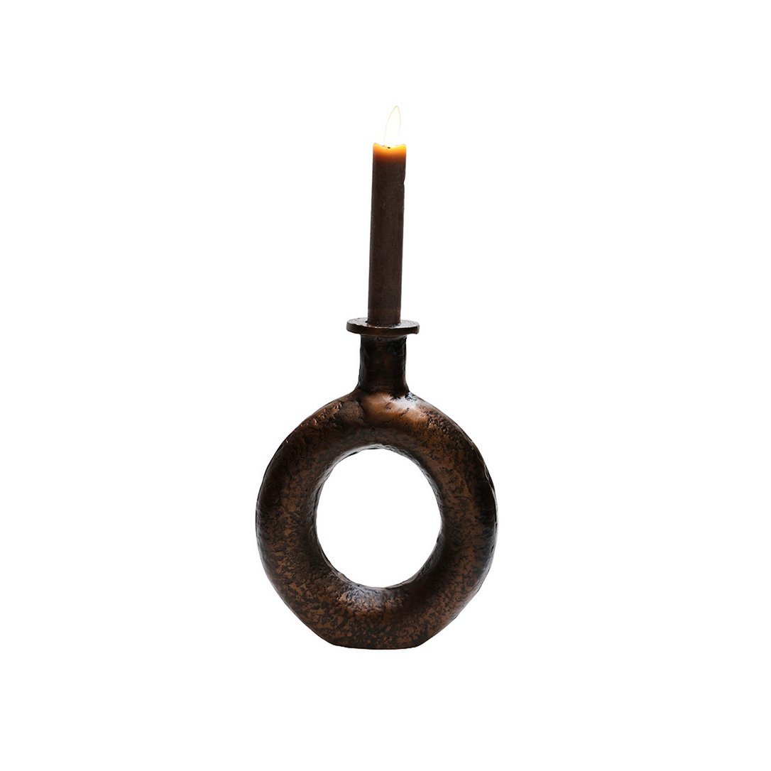 Candle holder - Rocha bronze