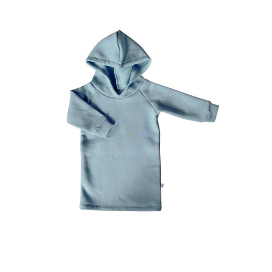 Hoodie dress jogging seagreen