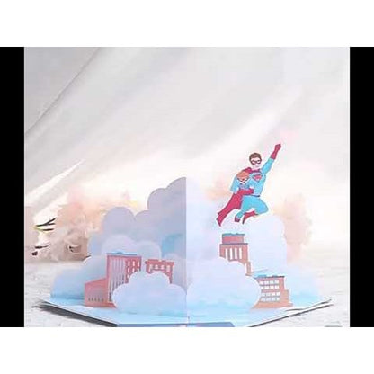 3D Card - Super Dad - Father's Day Card