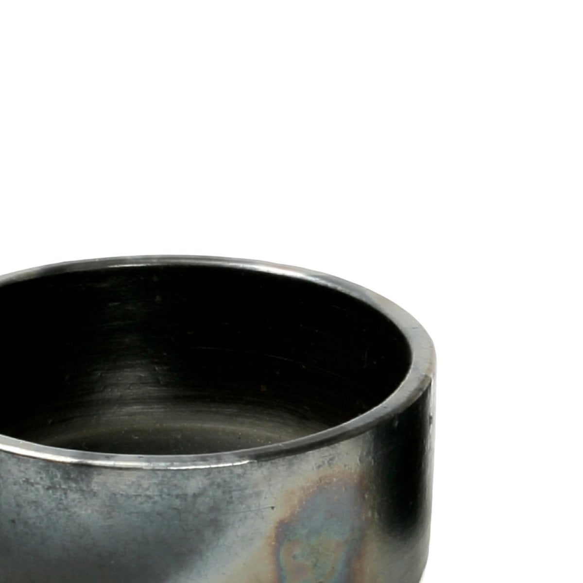 The Burned Cylinder Dish - Black - M