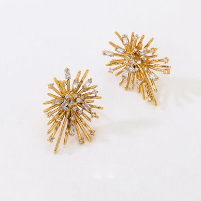 Chic Dazzling Spark Earrings