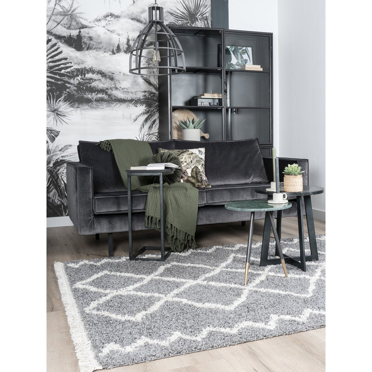 Rug Marrakesh Gray 200 x 280 cm