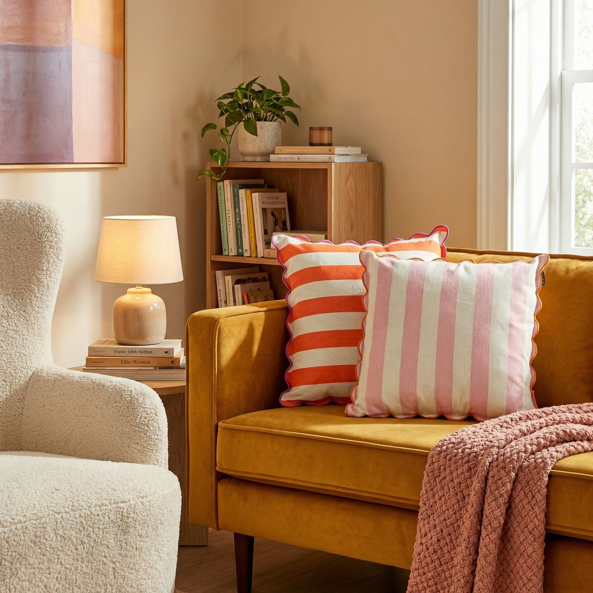 Decorative cushion Pink