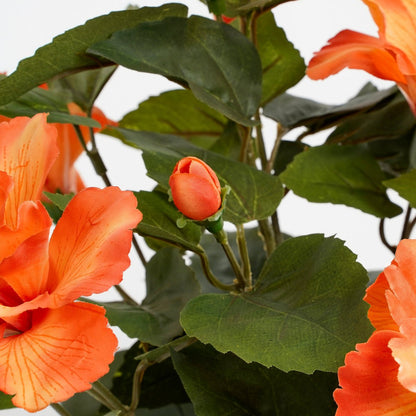 Artificial plant Hibiscus Orange