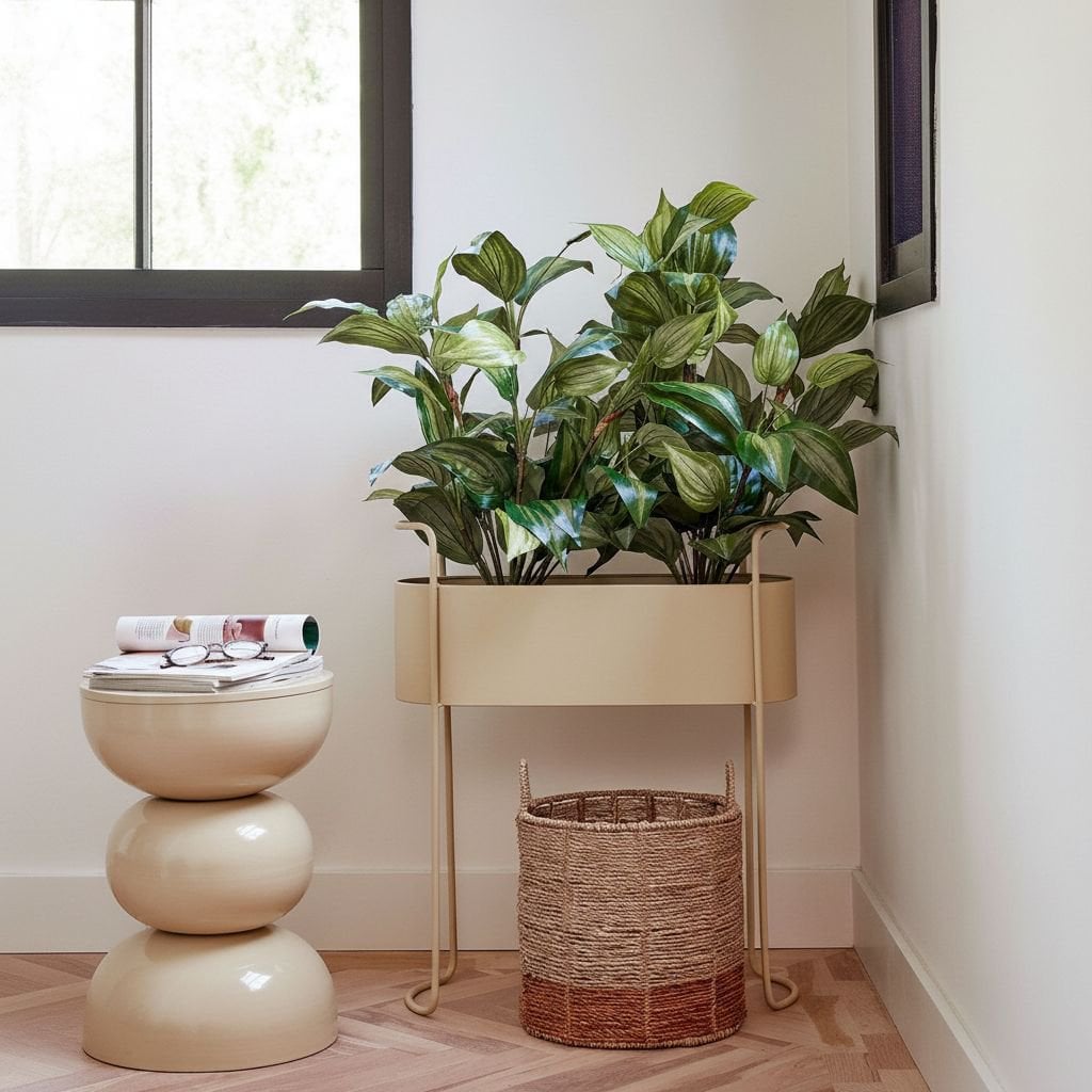 Flowerpot inside Moritz Beige