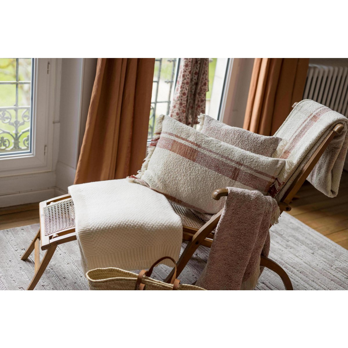 Jane Siena heather cushion 45 x 45