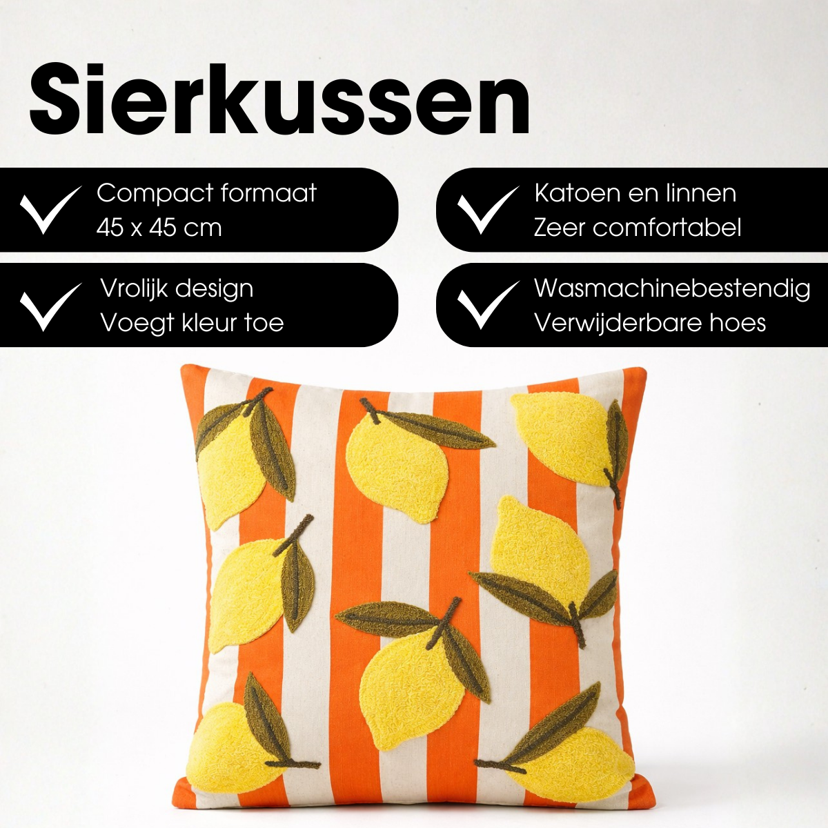 Throw pillow Multi-coloured