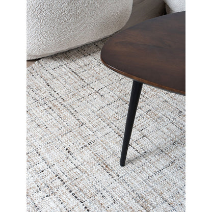 Rug Cross Beige – Round ø160 cm