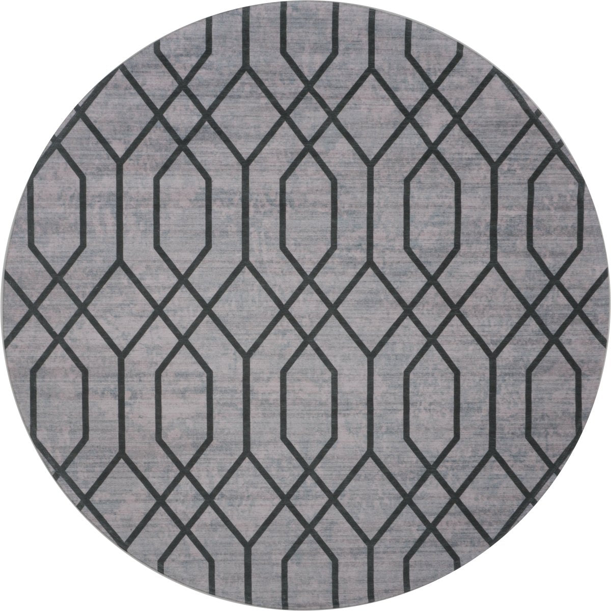 Rug Pattern Round Green ø120 cm
