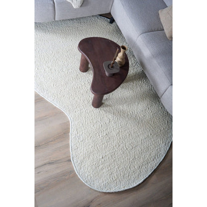 Rug Stone White - Organic 160 x 230 cm