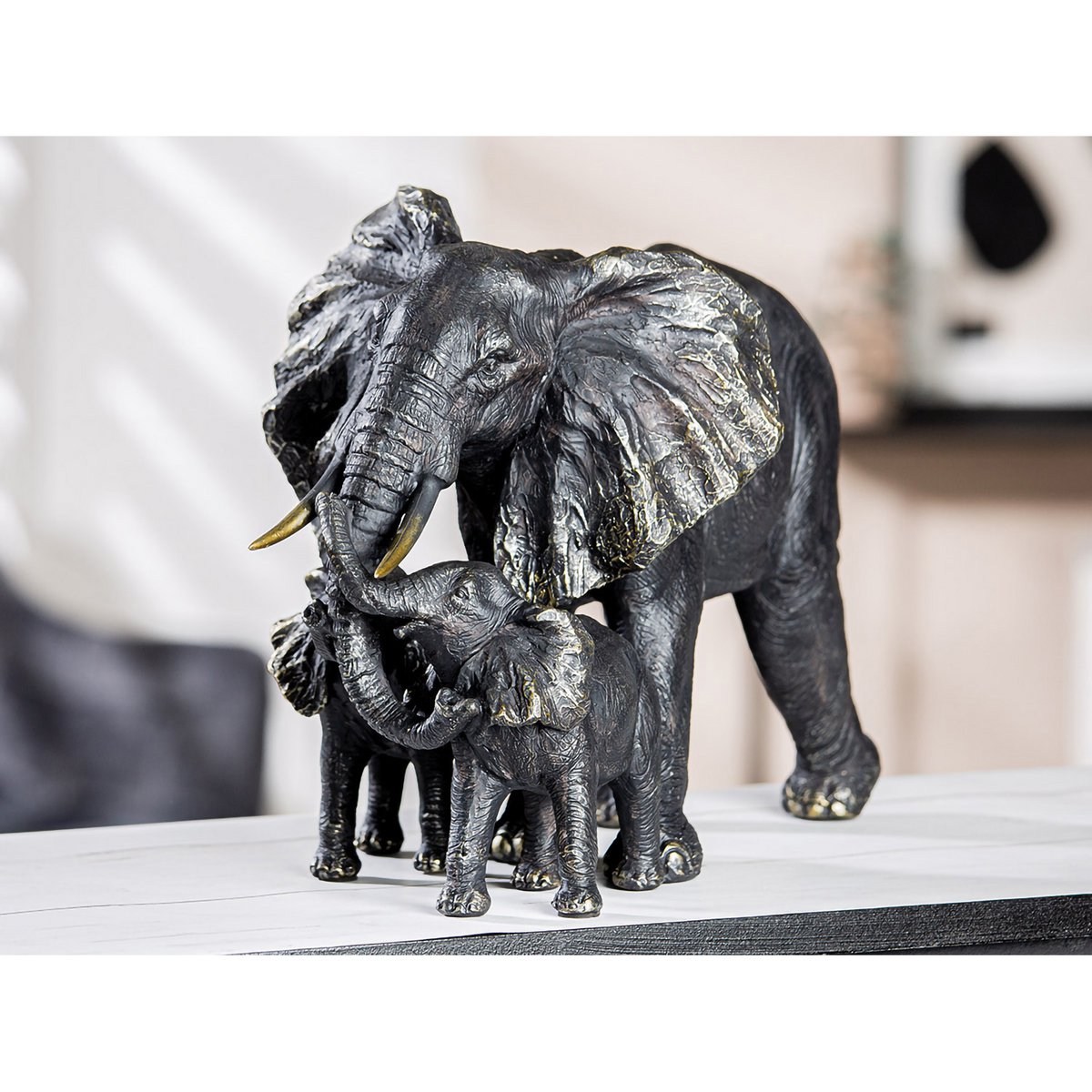 Elephant figure H.26.5 cm