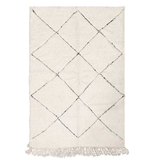 Pure wool Moroccan Berber rug 150 x 250 cm