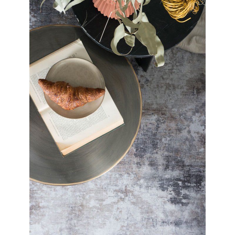 Rug Yara Silver - Oval 200 x 290 cm