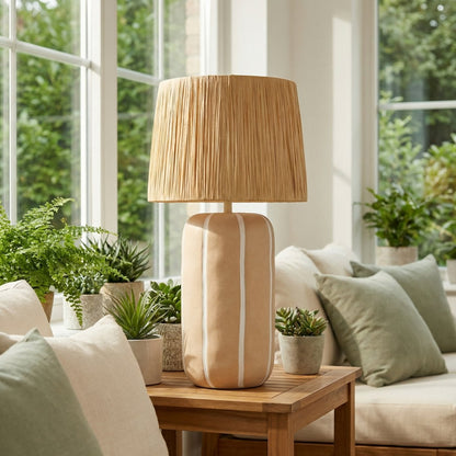 Denton Beige table lamp