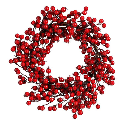 Christmas wreath Red