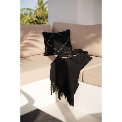 The Gypsy Bed Throw - Black
