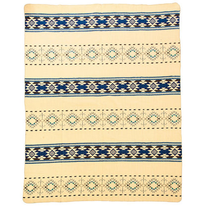 Ecuadorian alpaca blanket | native blanket | Cotopaxi Blue