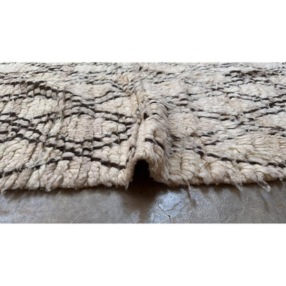 Pure wool Moroccan Berber hallway rug 96 x 220 cm