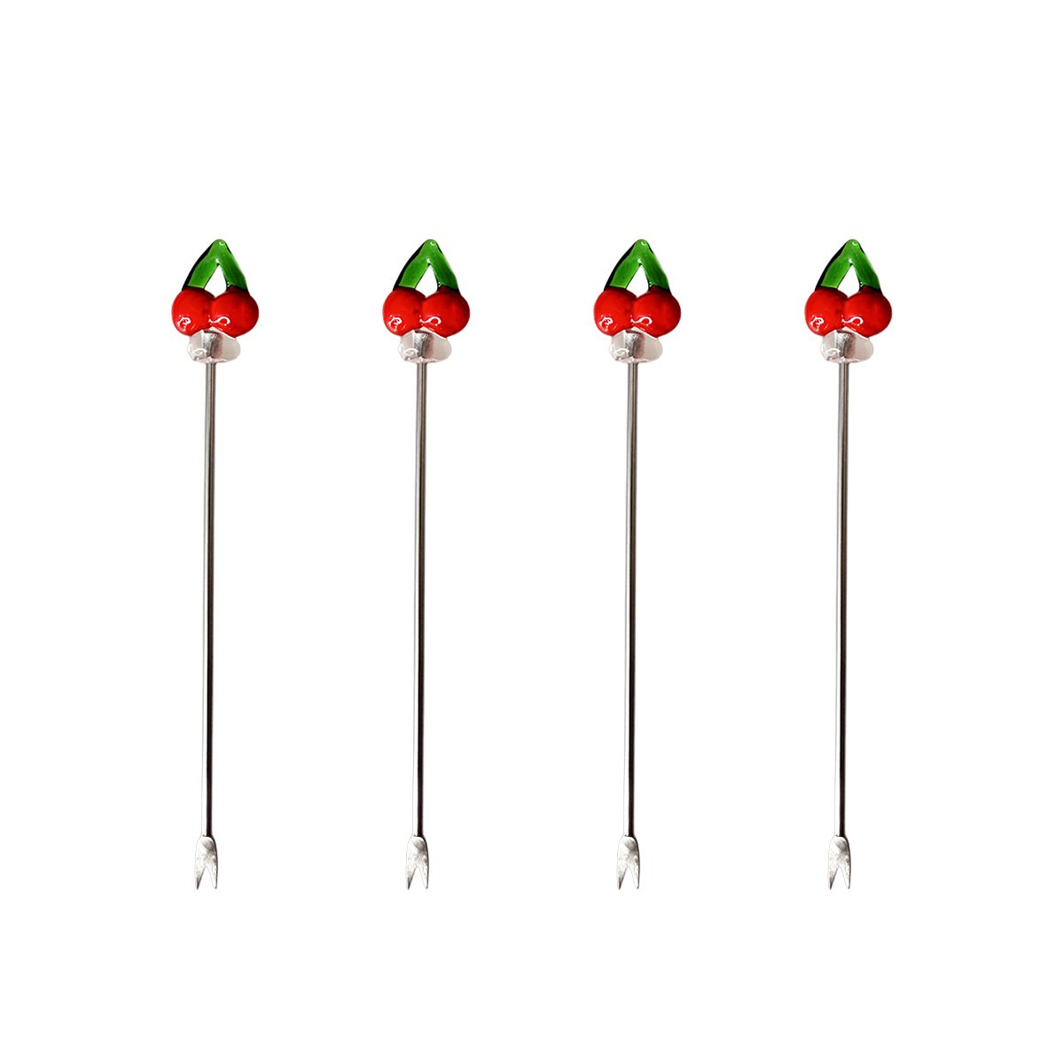 Cherry appetizer picks - set of 4