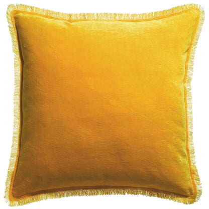 Plain cushion Fara Curry 45 x 45