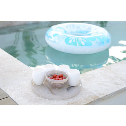 Sahara glass bowl 15x15x8.5cm