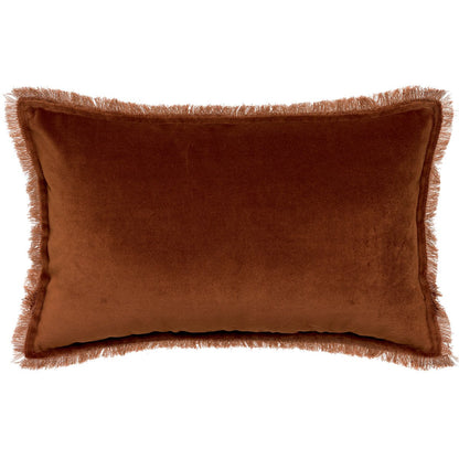 Plain cushion Fara Caramel 30 x 50