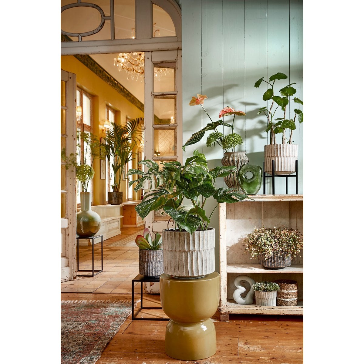Plant stand Ascot Black