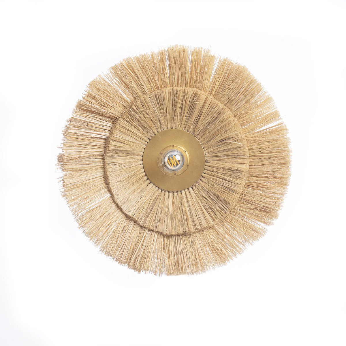 The Double Trouble Wall Lamp - Natural Gold - M