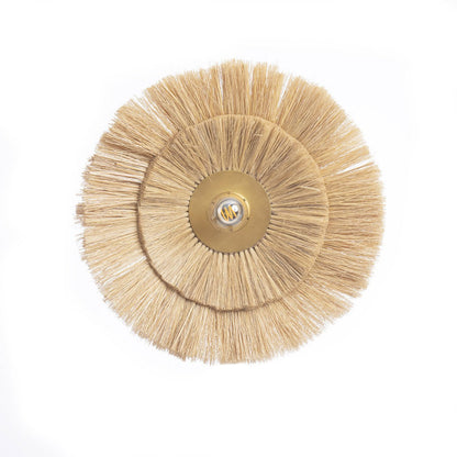 The Double Trouble Wall Lamp - Natural Gold - M