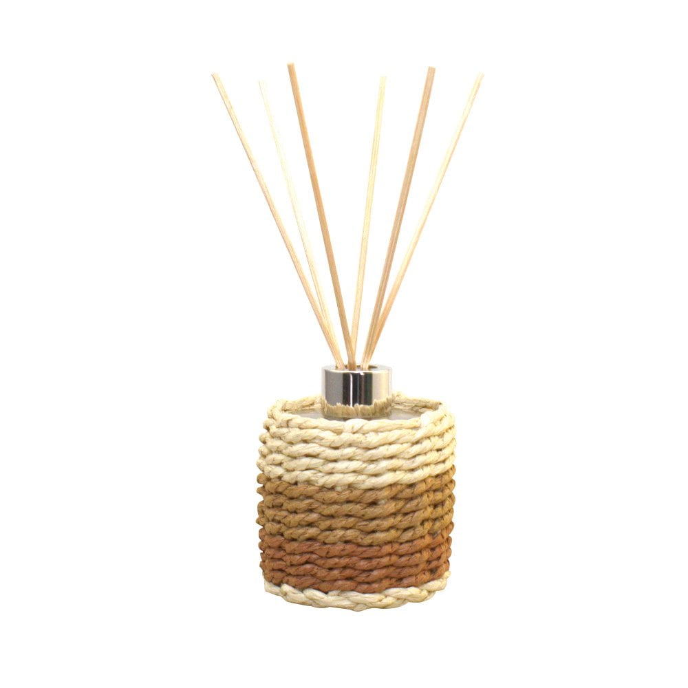 Glass diffuser brown braid and yellow musk perfume 100ml