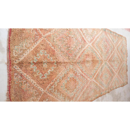 Pure wool Moroccan Berber rug 174 x 338 cm