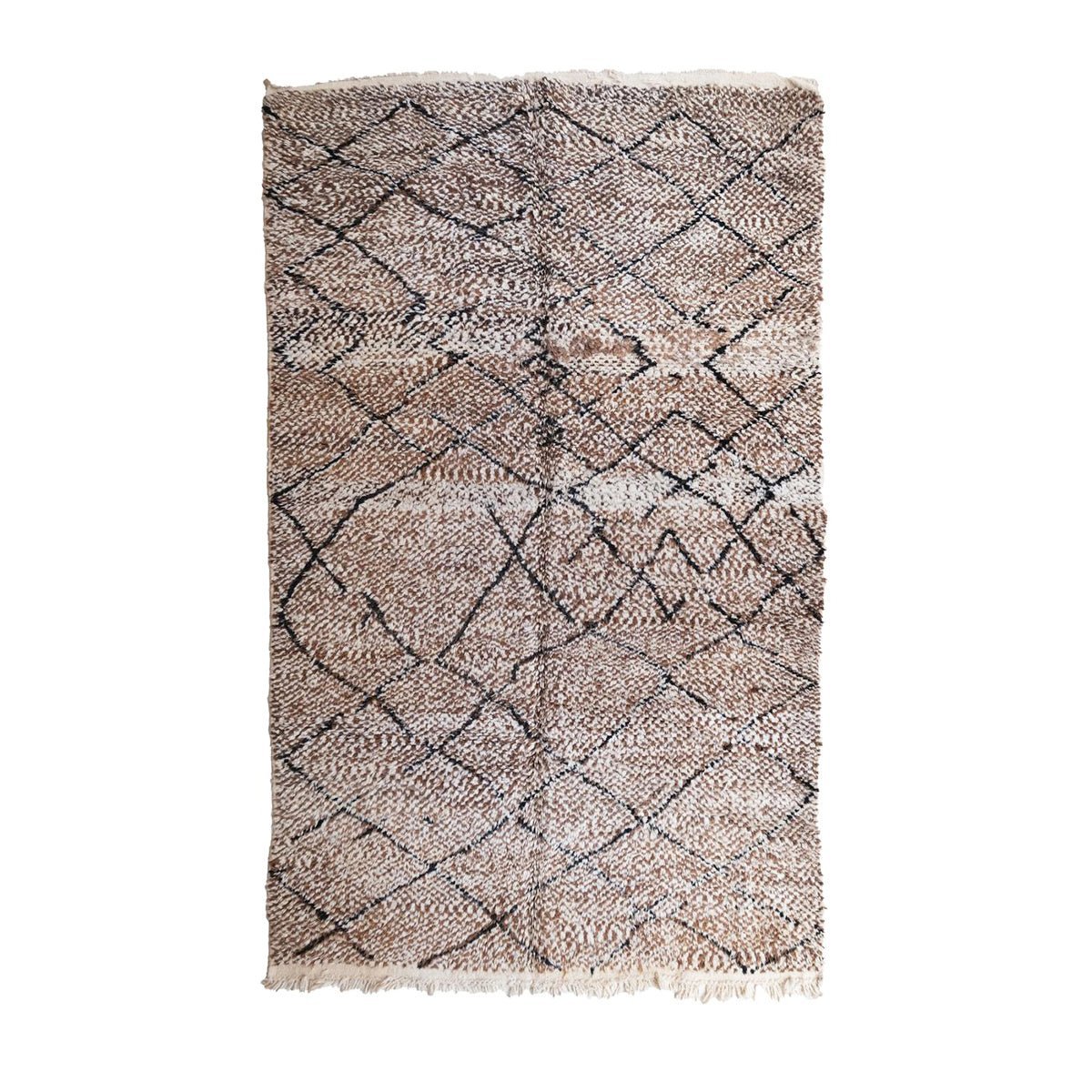 Pure wool Moroccan Berber rug 189 x 300 cm