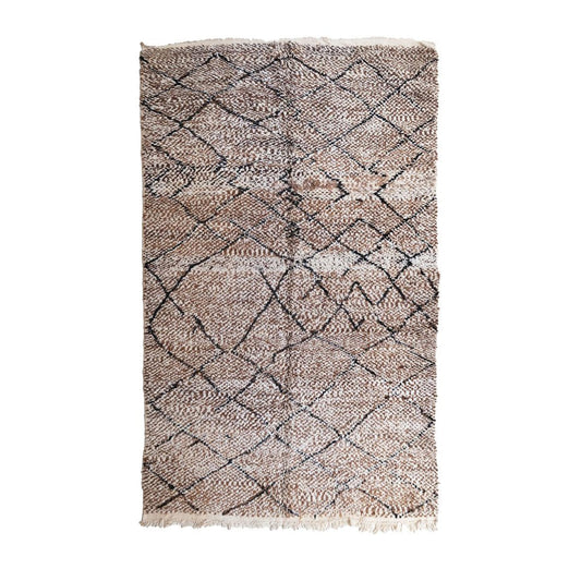 Pure wool Moroccan Berber rug 189 x 300 cm