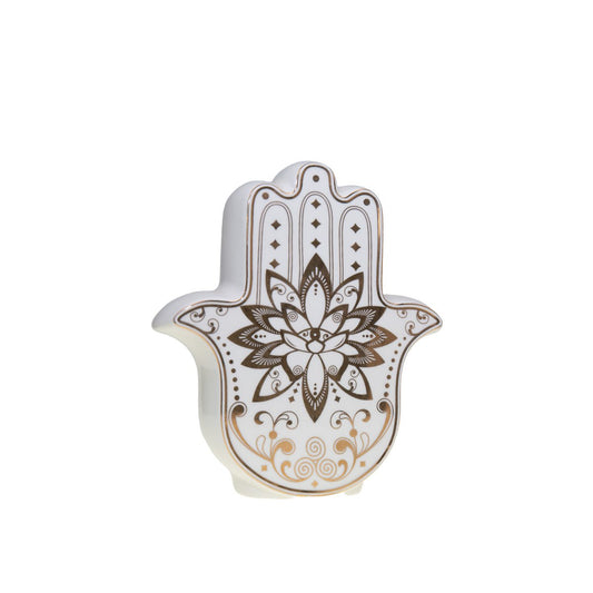 Golden hand button 17.5x6.2x20cm