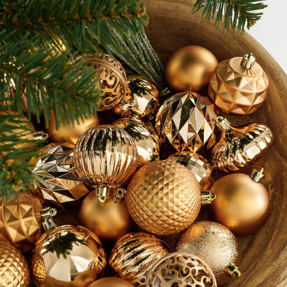 Christmas ball set Copper