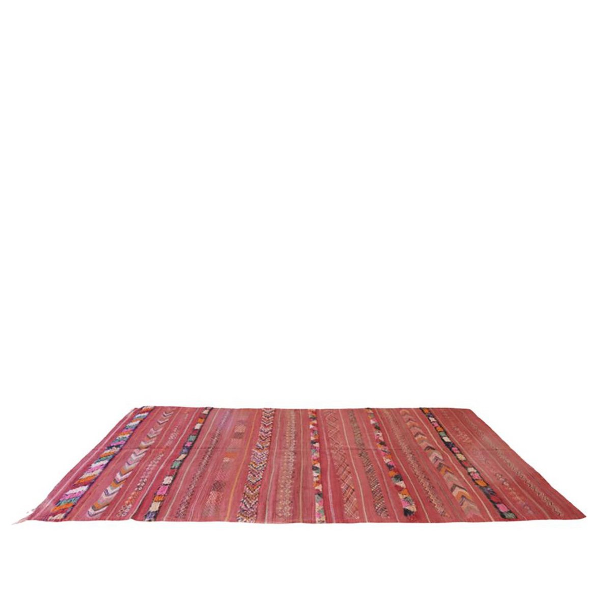 Pure wool Moroccan Kilim Berber rug 173 x 399 cm SOLD