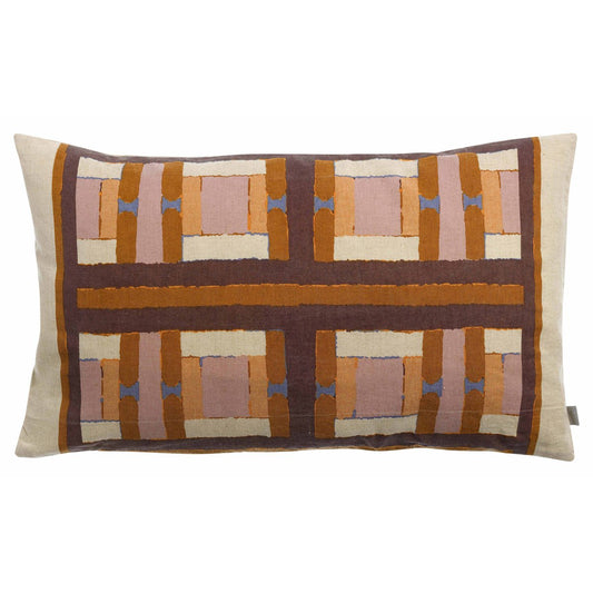 Tahu Copper embroidered cushion 40 x 65