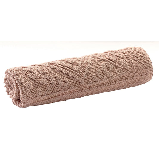 Plain bath mat Enzo Aubepine 54 x 64