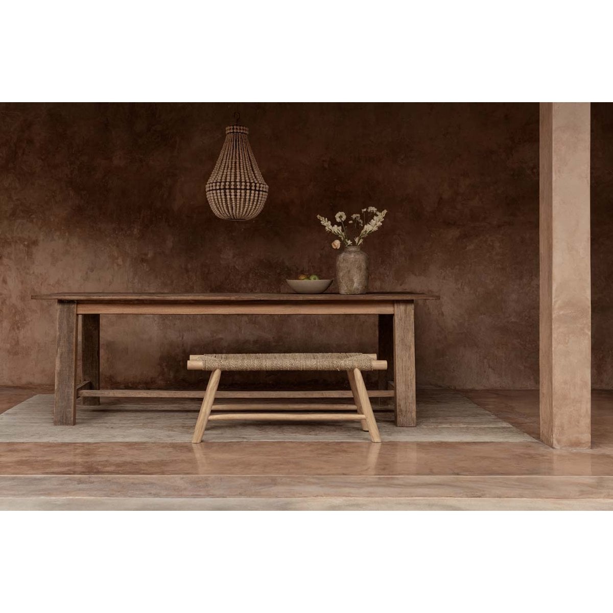 The Teardrop Chandelier - Natural - M