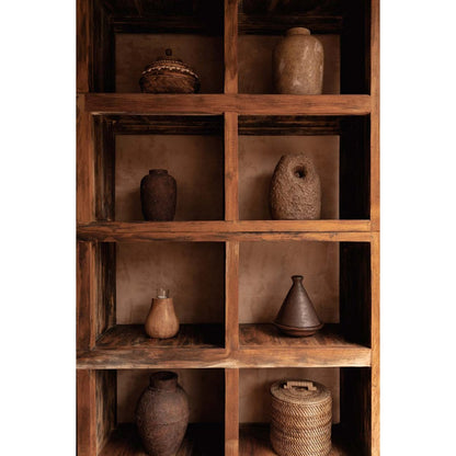 The Terra Totem Candle Holder - Brown
