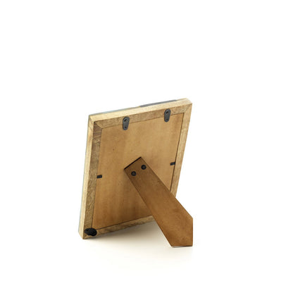 The Azure Patchwork Frame - Turquoise - 13x18