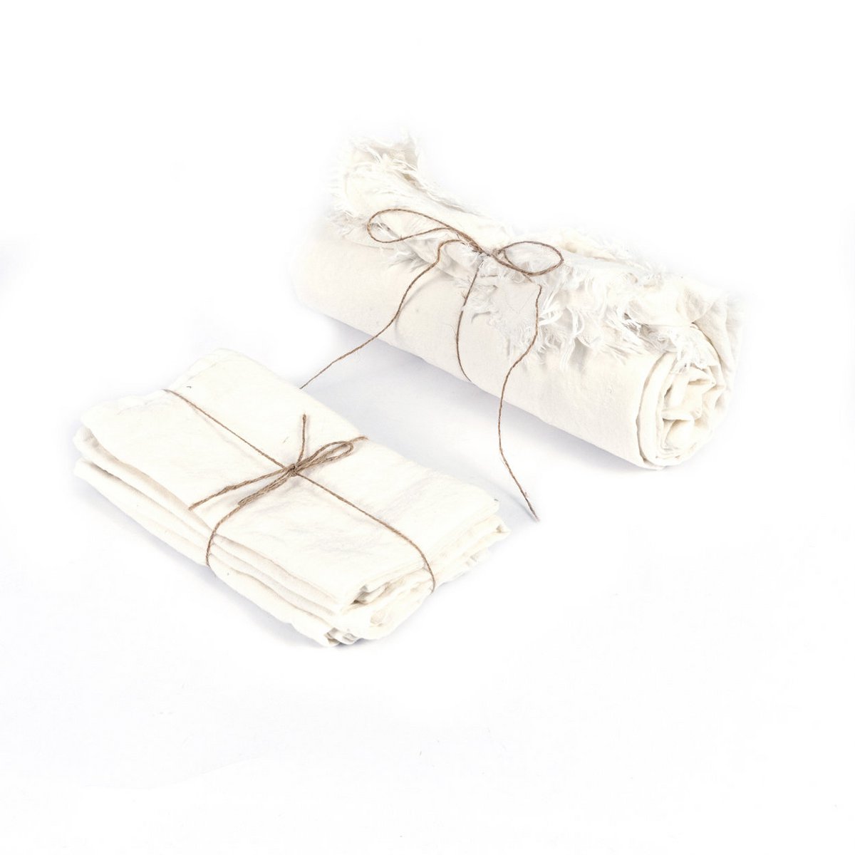 The Linen Tablecloth - White - 150x200