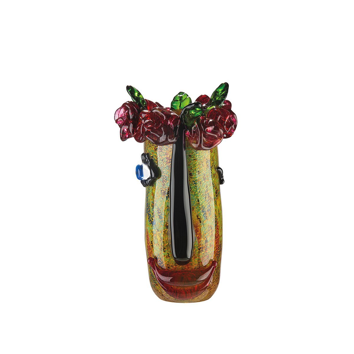 Glasart design vase “Flora”