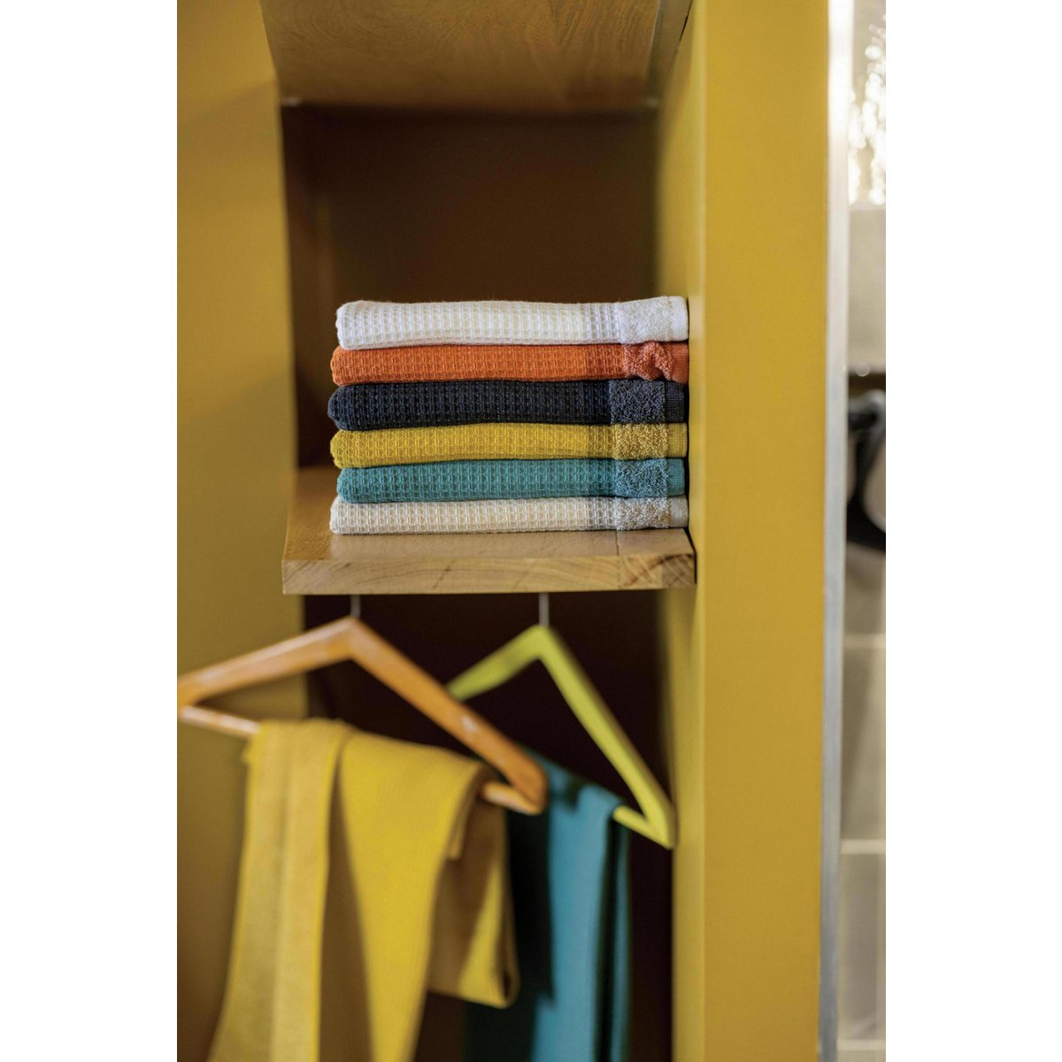 Abby White Recycled Hand Towel 50 x 100