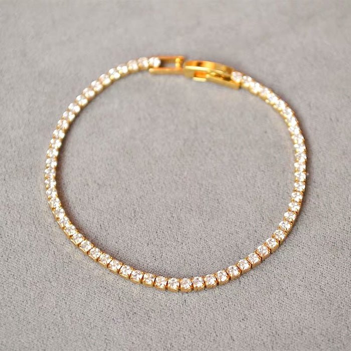 Timeless Diamond Look Sparkling Bracelet