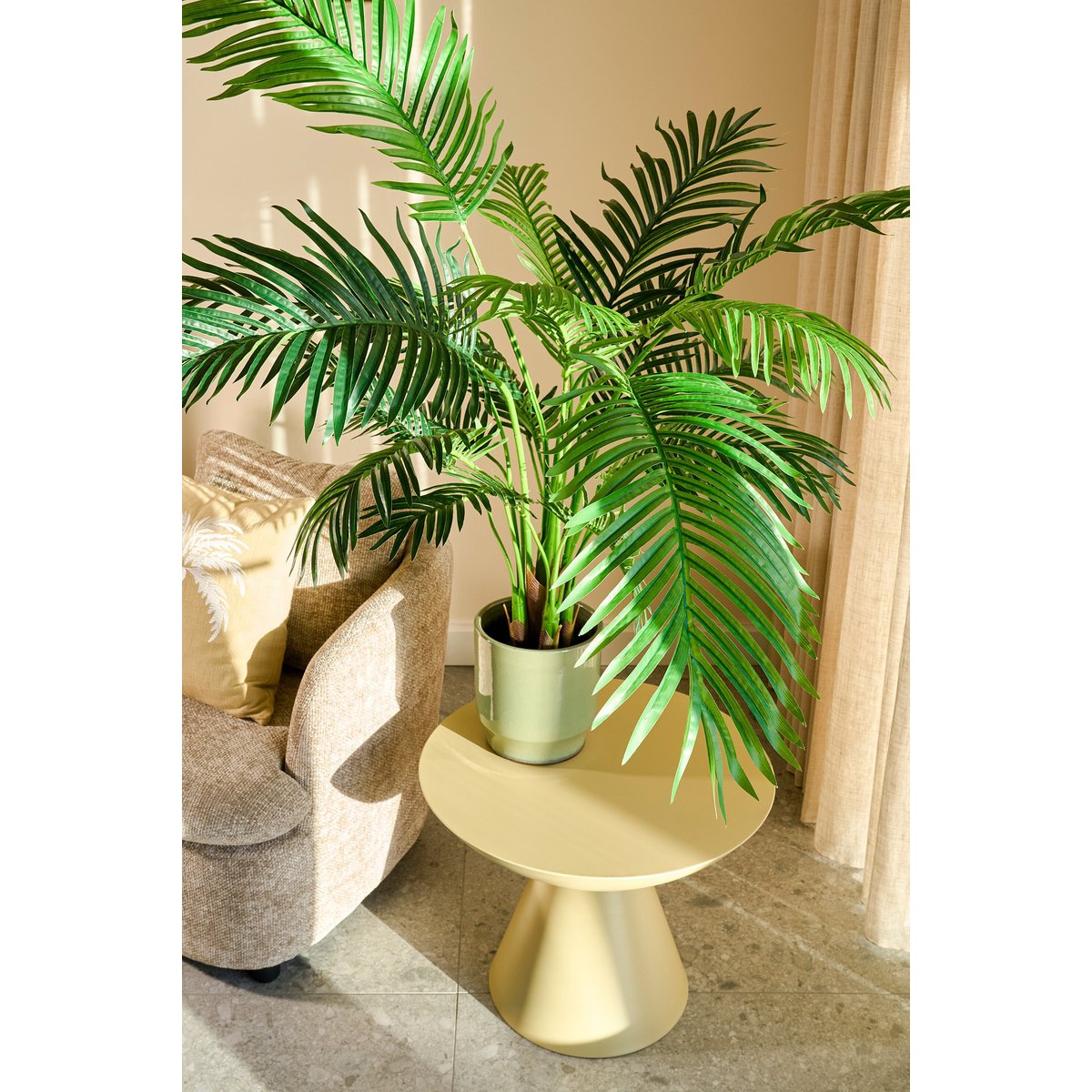 Artificial plant Areca palm Green