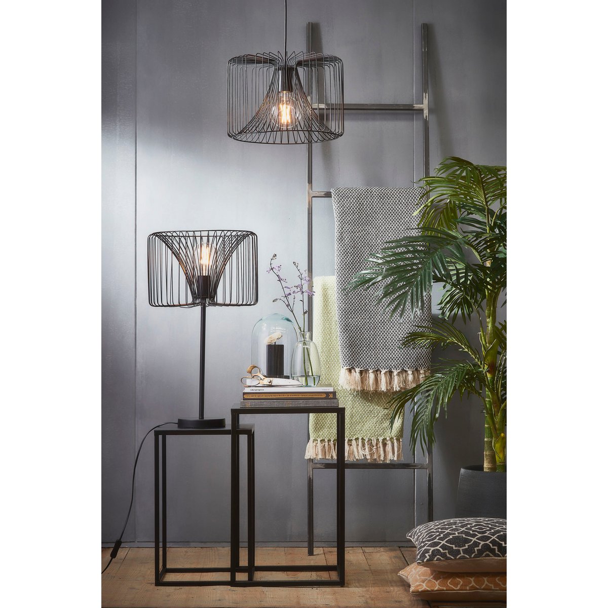 Artificial plant Areca palm Green