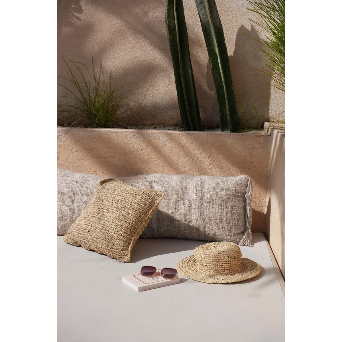 The Oh My Gee Cushion Cover - Beige - 35x100