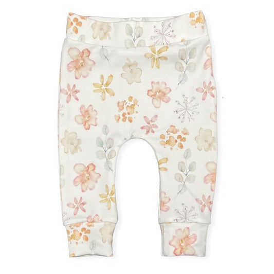 Newborn jogger painted flower