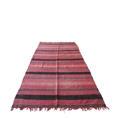 Pure wool Moroccan Kilim Berber rug 144 x 253 cm